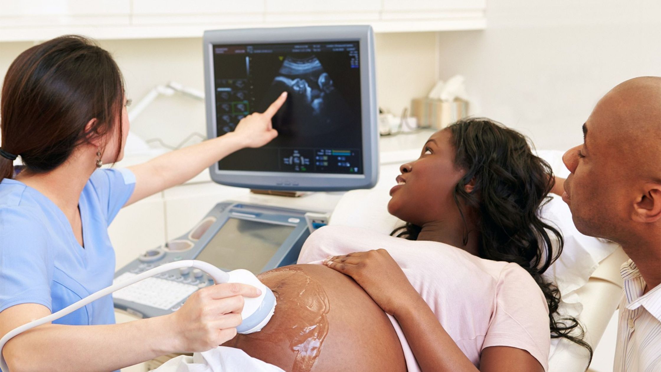 transabdominal ultrasound